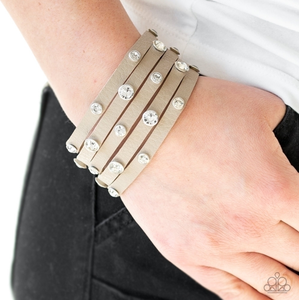 Rhinestone Reputation Bracelet